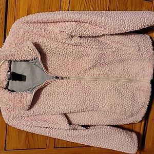 Girls north face fleece jacket